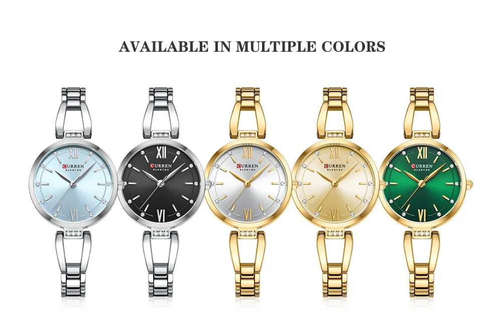 Montre femme CURREN 9092 - Montre bracelet affaires de luxe en acier