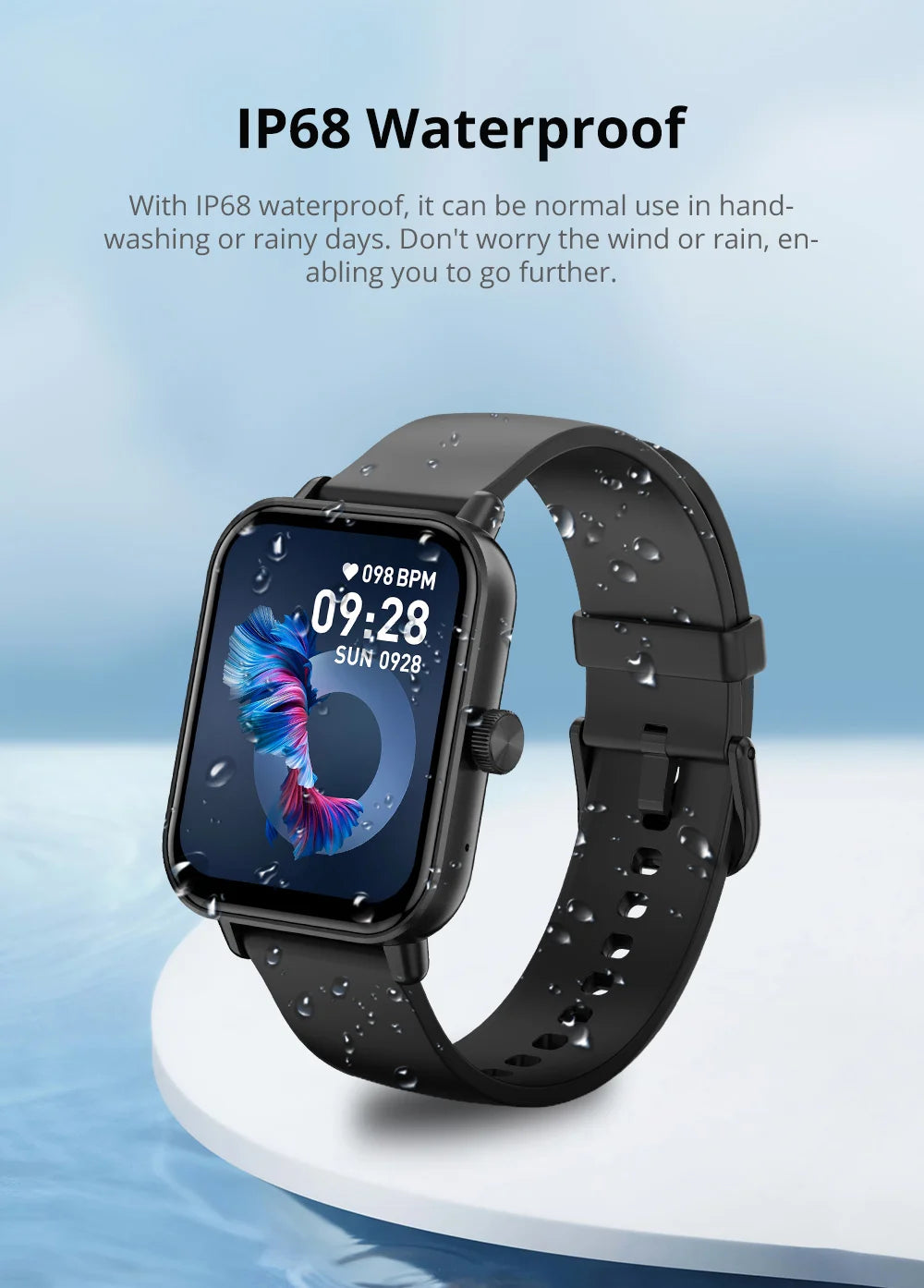 COLMI P81 Smartwatch - Voice Calling 24H Health Monitor 100 Sports Modes
