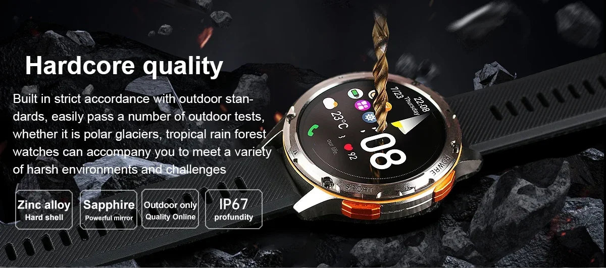 Fashion amoled smart watch AK59 Luxury BT call 400mah large battery rubber metal strap Ladies watches sports AK59 smartwatch