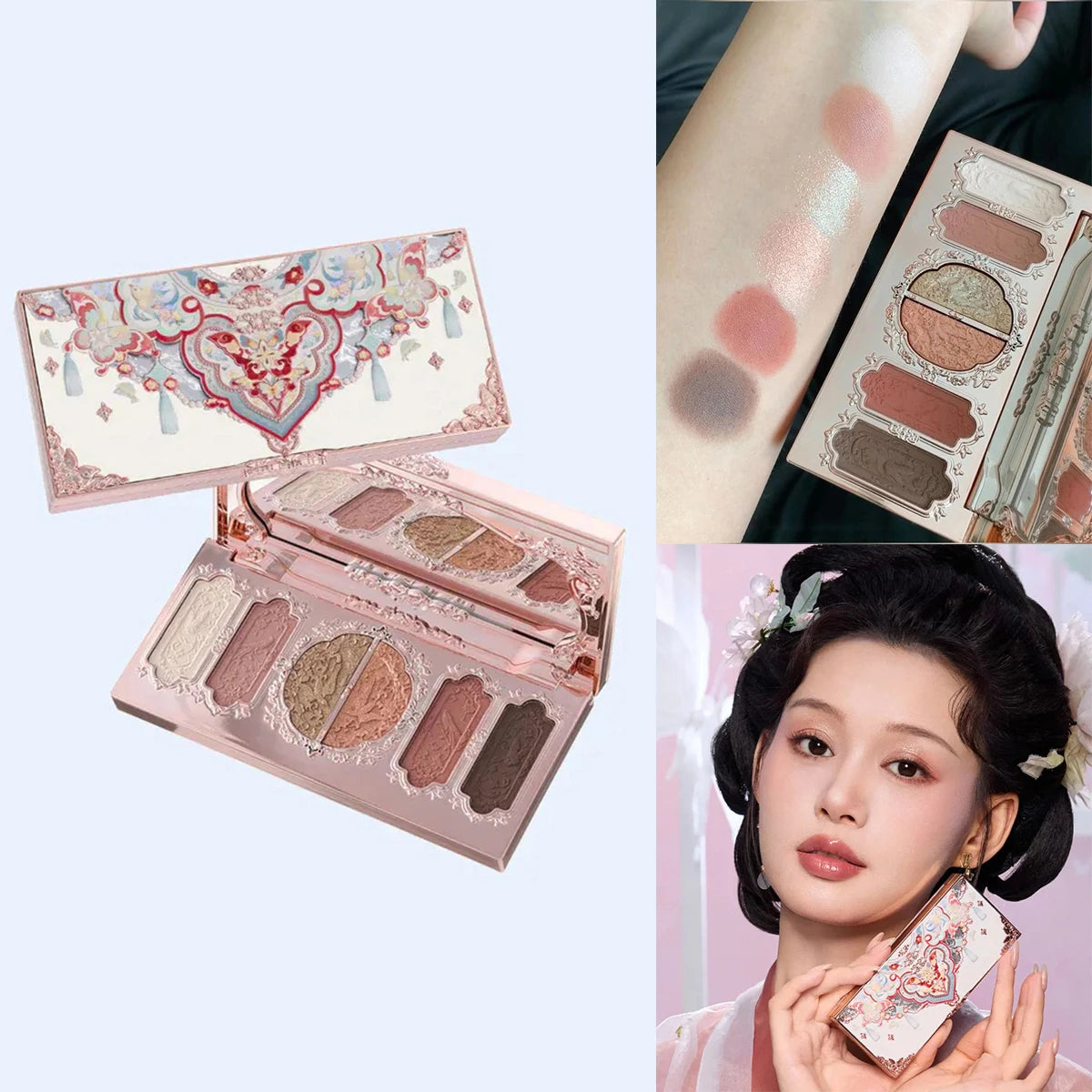 لوحة ظلال العيون مونلايت ميرميد - مجموعة الأحجار الكريمة غير اللامعة