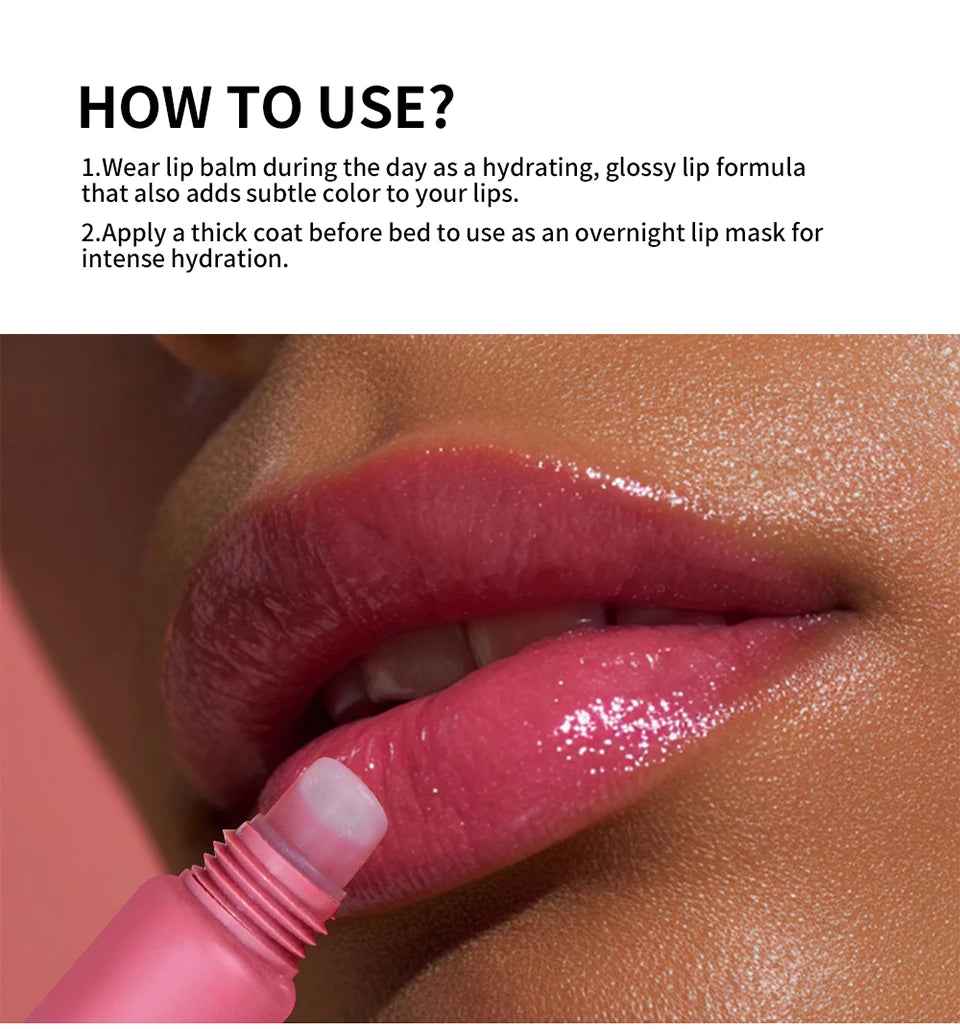 ملمع شفاه زبدة لامع - زيت شفاه مرطب يدوم طويلاً