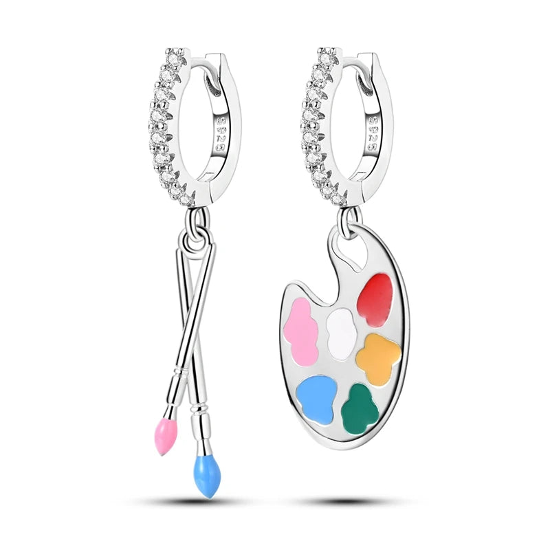 Boucles d'oreilles créoles en argent sterling 925 - Cadeau de mariage et de fiançailles