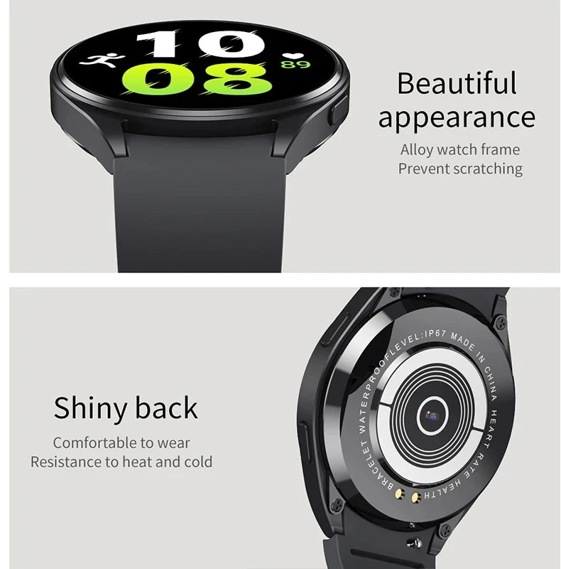 KESHUYOU Smart Watch 6 - Bluetooth Talking Sports Health Monitoring Alarm