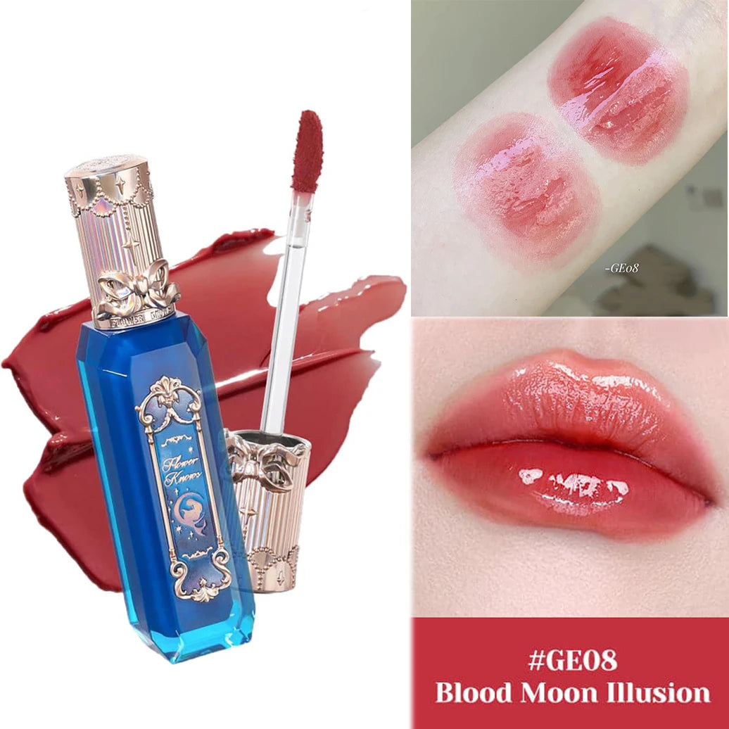 Gloss à lèvres teinté à l'huile - Maquillage hydratant végan pour les lèvres