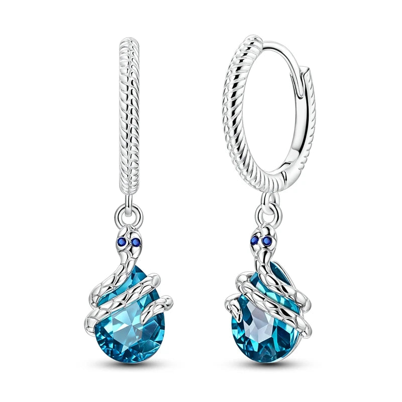 Boucles d'oreilles créoles en argent sterling 925 - Cadeau de mariage et de fiançailles