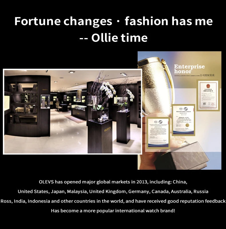 ساعة OLEVS 3609 الأصلية كرونوغراف بمرحلة القمر للرجال بحزام جلدي مقاوم للماء ومضيئة من ماركة فاخرة ساعات معصم كوارتز للرجال