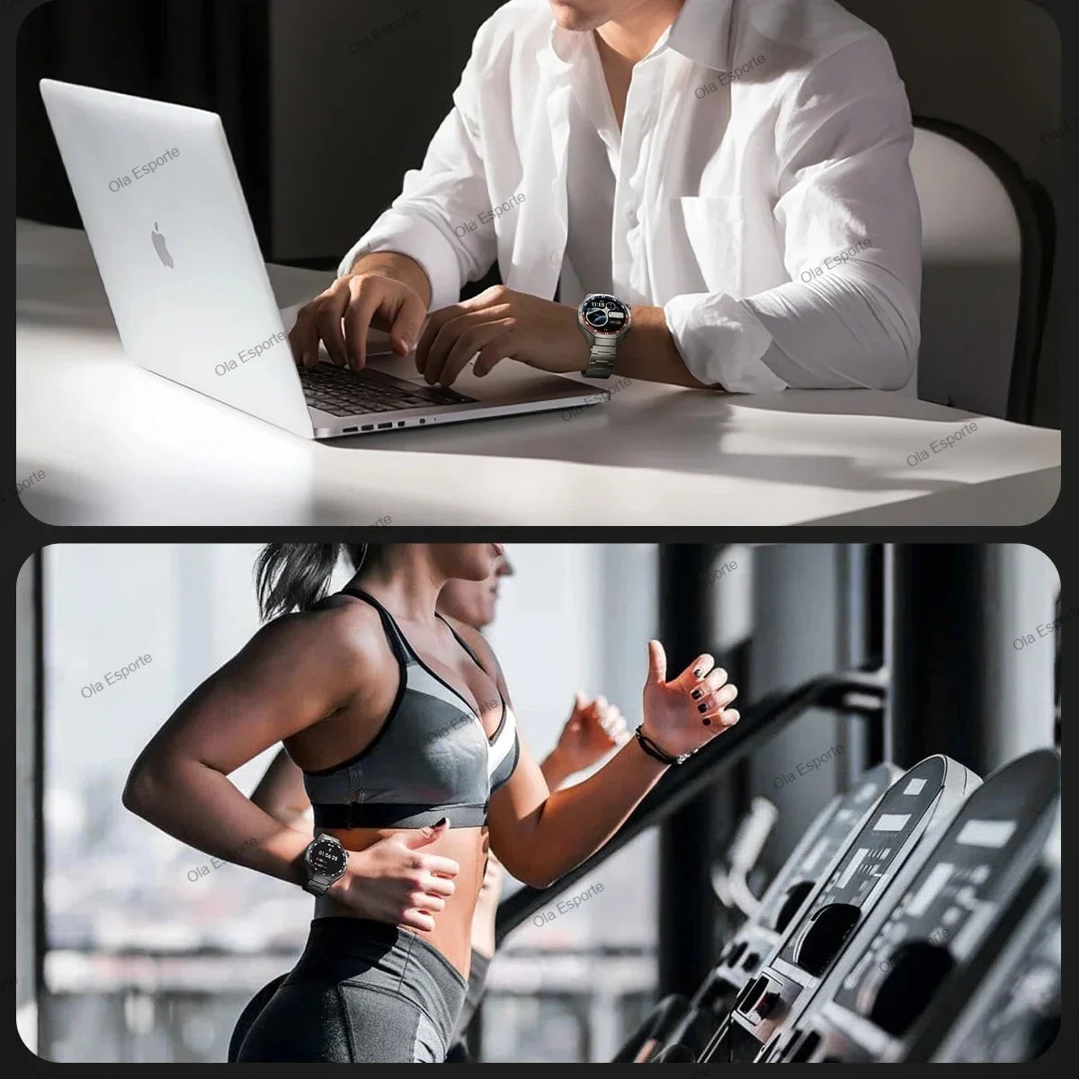 ساعة 5 برو - ساعة ذكية GPS NFC 360x360 AMOLED مكالمات بلوتوث IP68