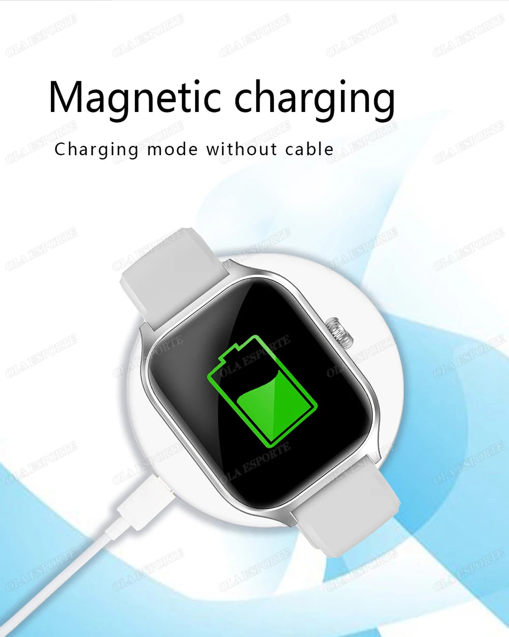 Smart Watch 2025 - Bluetooth Call Message Reminder 24H Health Monitoring