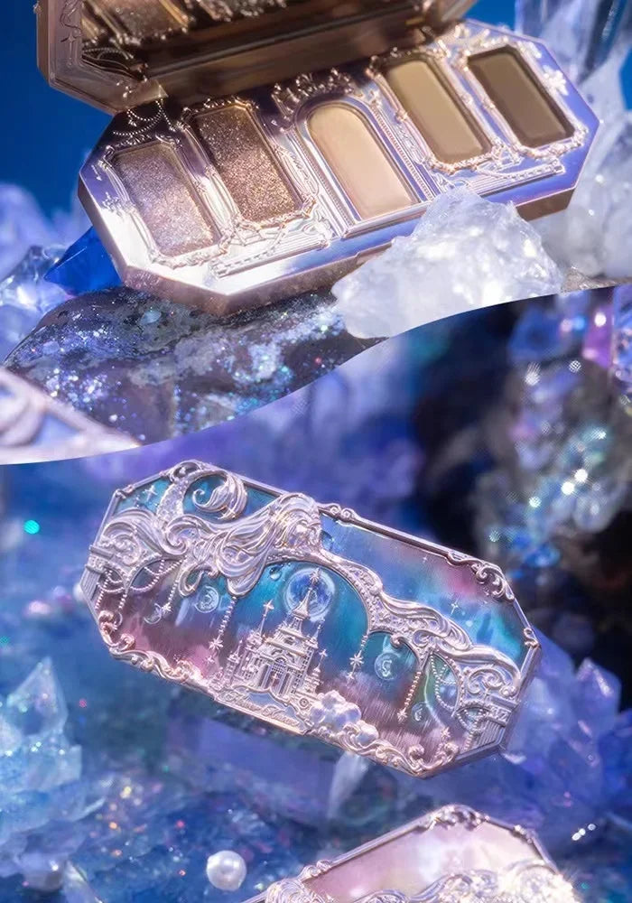 لوحة ظلال العيون مونلايت ميرميد - 8 ألوان لامعة غير لامعة