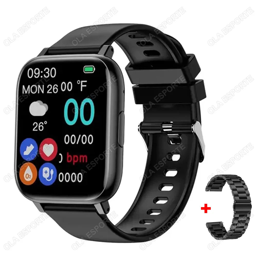 Smart Watch 2025 - GPS HD Touch Screen Blood Pressure Monitor Bluetooth Call