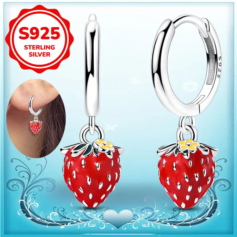 Boucles d'oreilles créoles en argent sterling 925 - Cadeau de mariage et de fiançailles