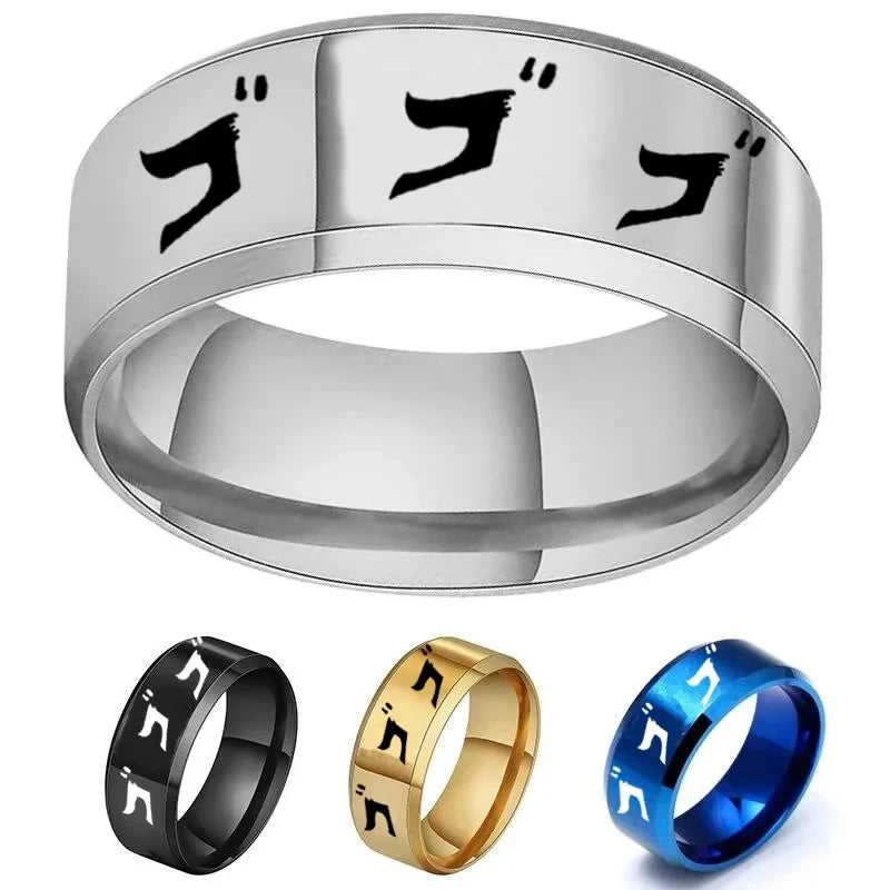 Bague cosplay JoJo's Bizarre Adventure - Bijou tendance anime