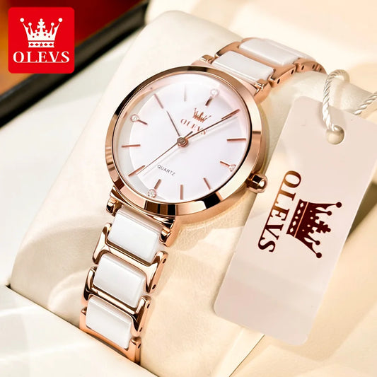 Montre femme OLEVS - Montre à quartz bracelet étanche de luxe