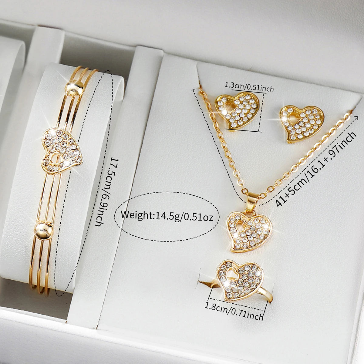 Women's Watch Set - 5/6pcs Diamond Leather Band Quartz Watches