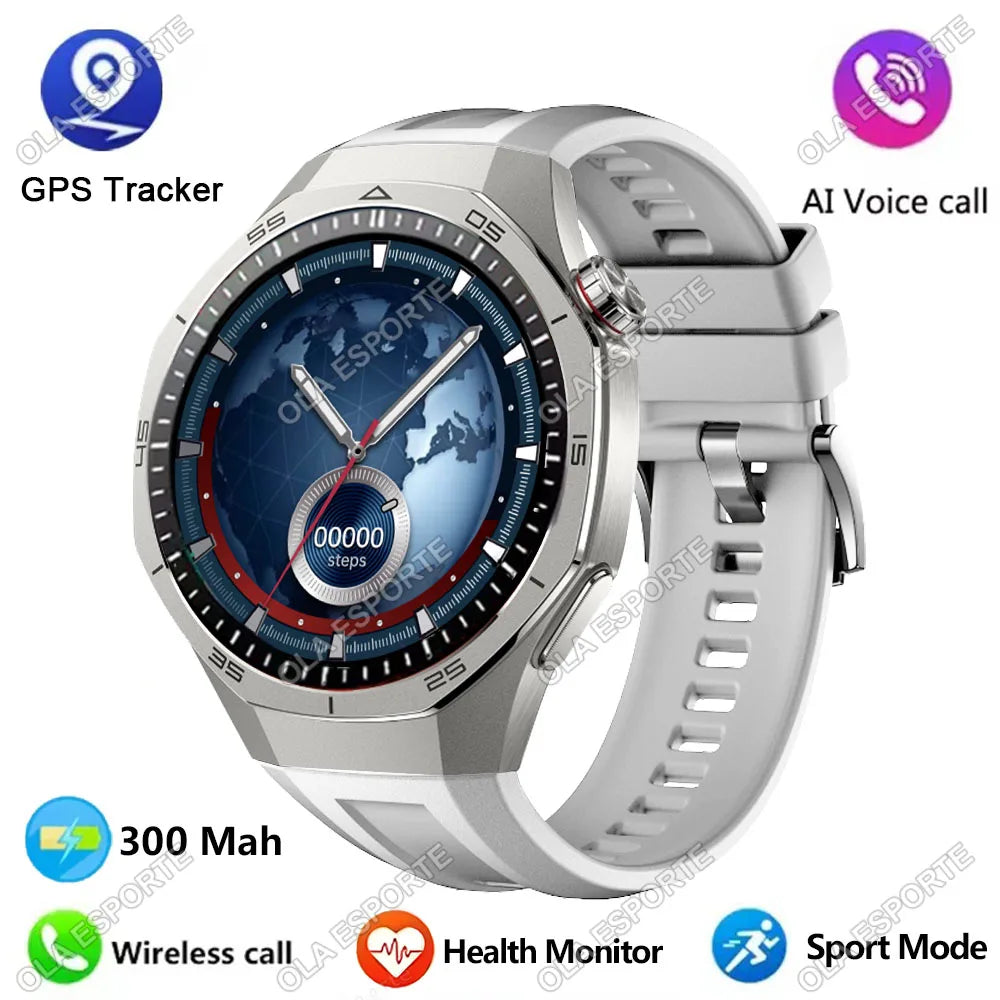 ساعة 5 برو - ساعة ذكية GPS NFC 360x360 AMOLED مكالمات بلوتوث IP68