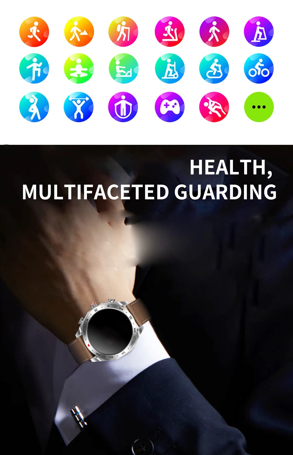 Smart Watch TWS 2-in-1 - Bluetooth Earphones HIFI GPS Heart Rate Bluetooth Call