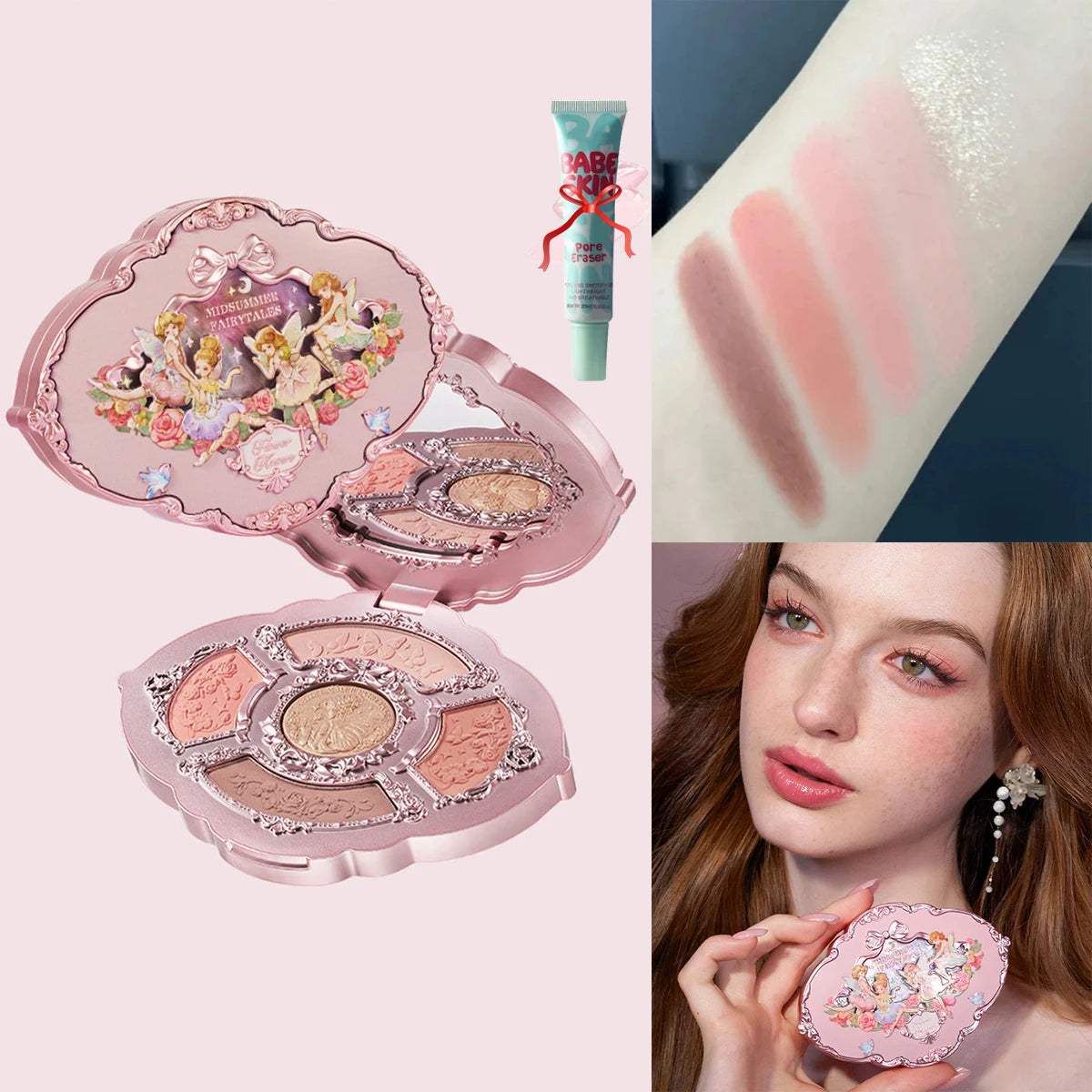 لوحة ظلال العيون مونلايت ميرميد - مجموعة الأحجار الكريمة غير اللامعة