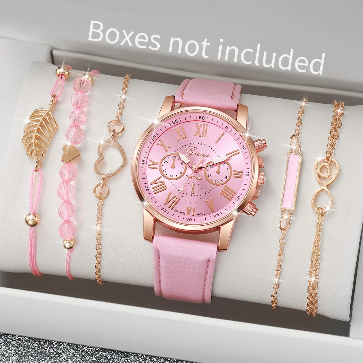 Mystery Watch Set - 6pcs Surprise Blind Box Women's Watches