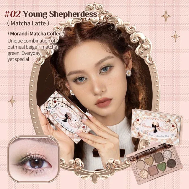 لوحة ظلال العيون مونلايت ميرميد - مجموعة الأحجار الكريمة غير اللامعة