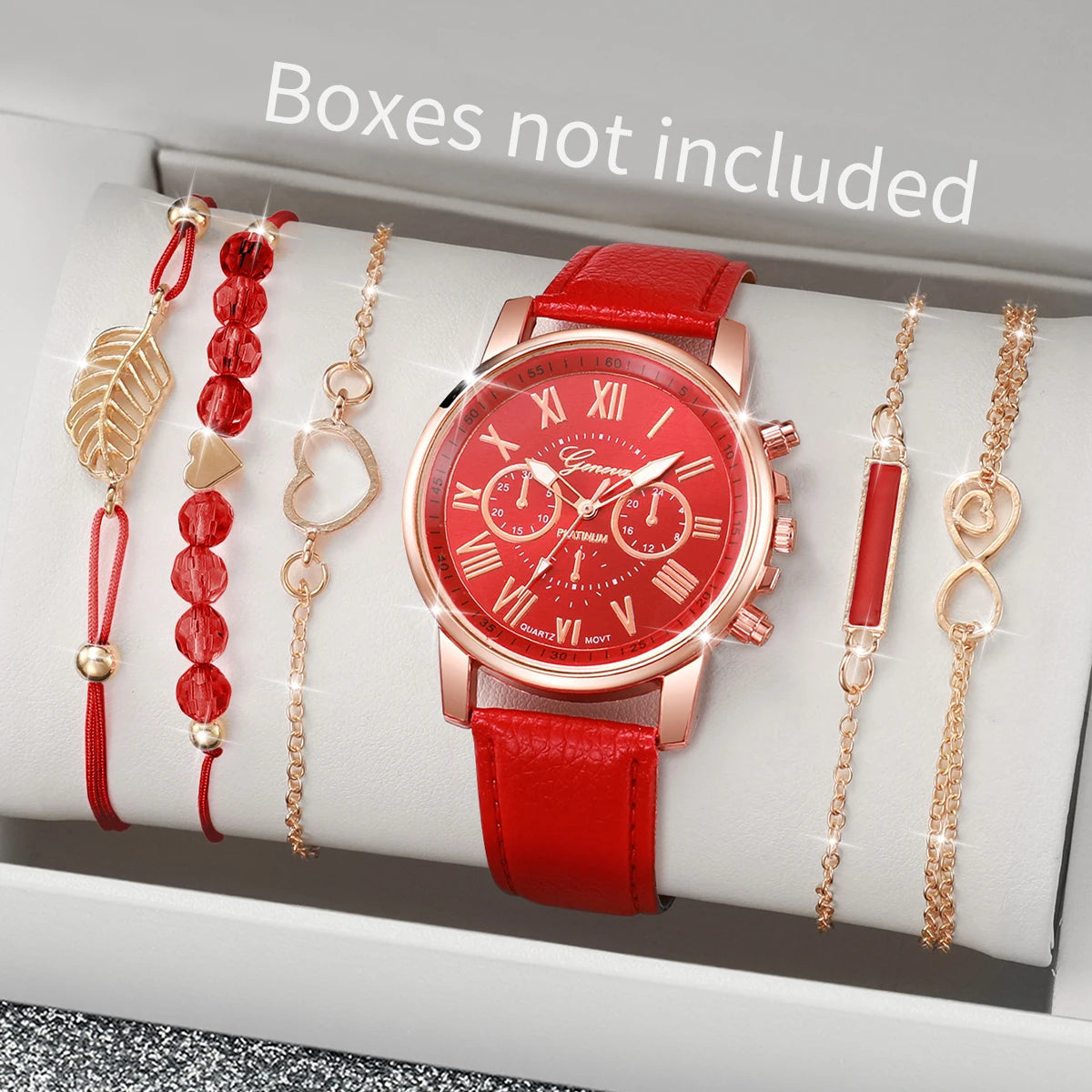 Mystery Watch Set - 6pcs Surprise Blind Box Women's Watches
