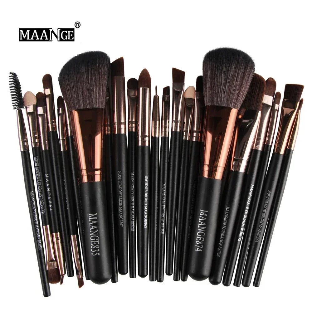 GlamPro Makeup Brush Set