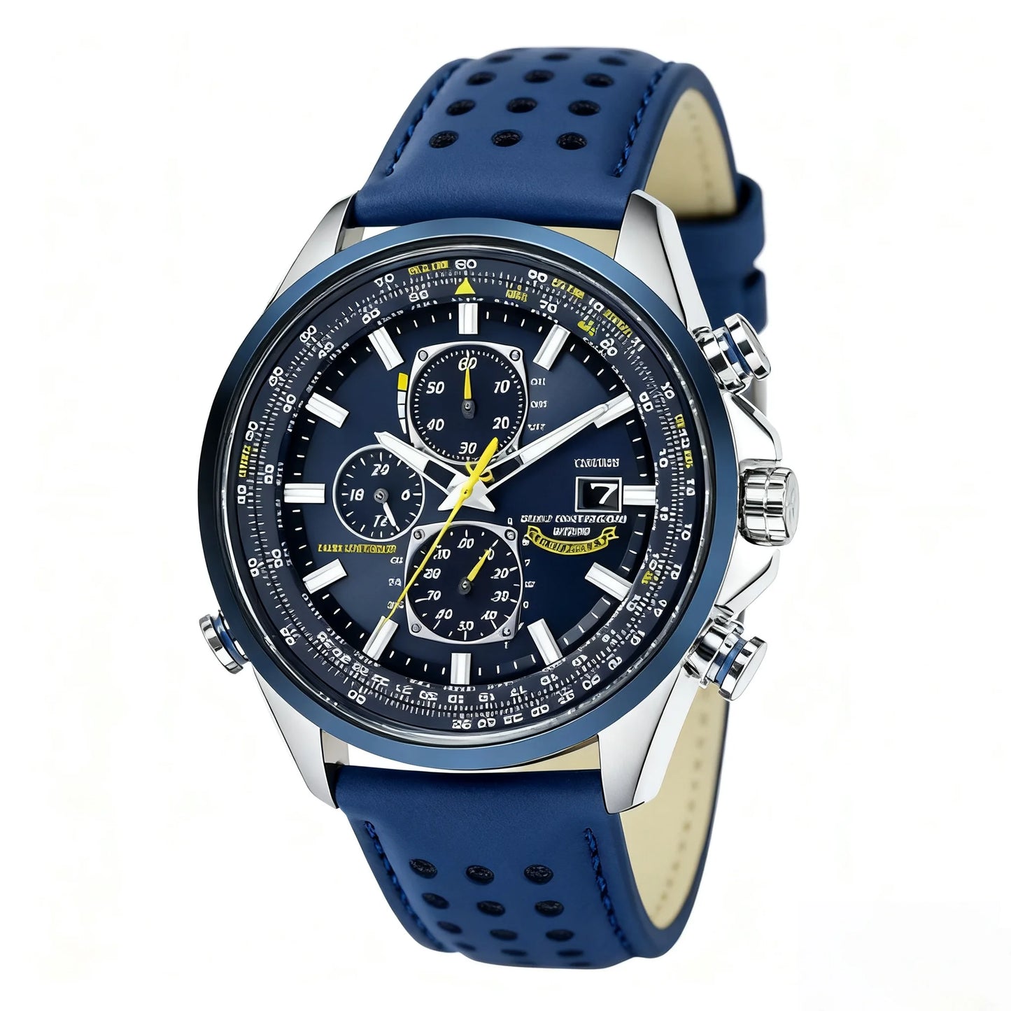 ساعات يد كوارتز فاخرة للرجال موضة 2025، ساعات جلدية كبيرة الحجم للرجال، ساعة عمل متعددة الوظائف، هدية عيد الميلاد