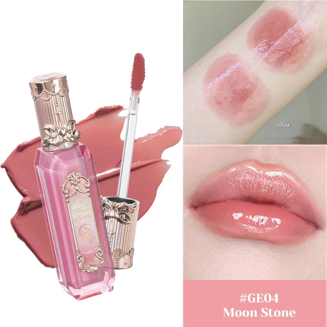 Gloss à lèvres teinté à l'huile - Maquillage hydratant végan pour les lèvres