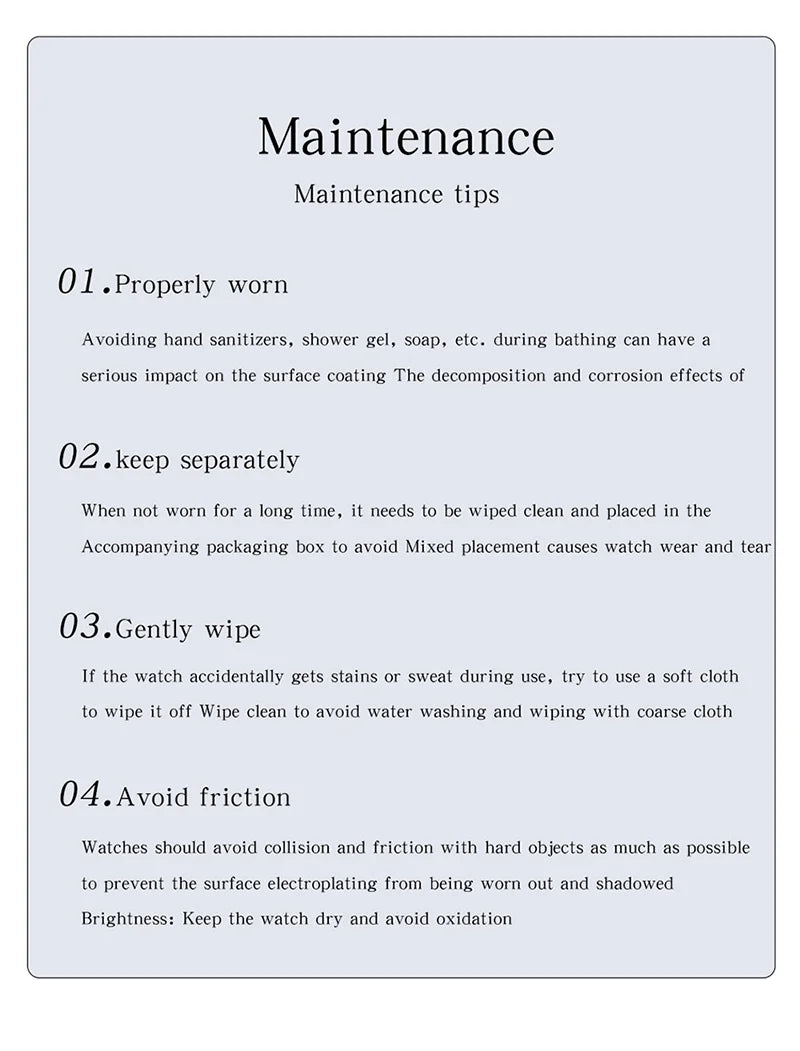 ساعة SANDA 1116 النسائية - ساعة كوارتز مستطيلة مقاومة للماء